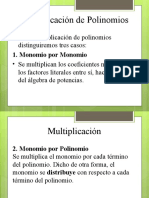 Multiplicación de polinomios