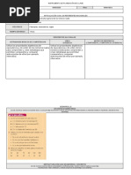 Clase Planeada para 6° BIENRO