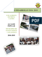 Plan de Desarrollo 2016 2019 PDF