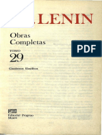 Obras Completas. Tomo 29 (Cuadernos Filosóficos) - Vladimir I. Lenin PDF