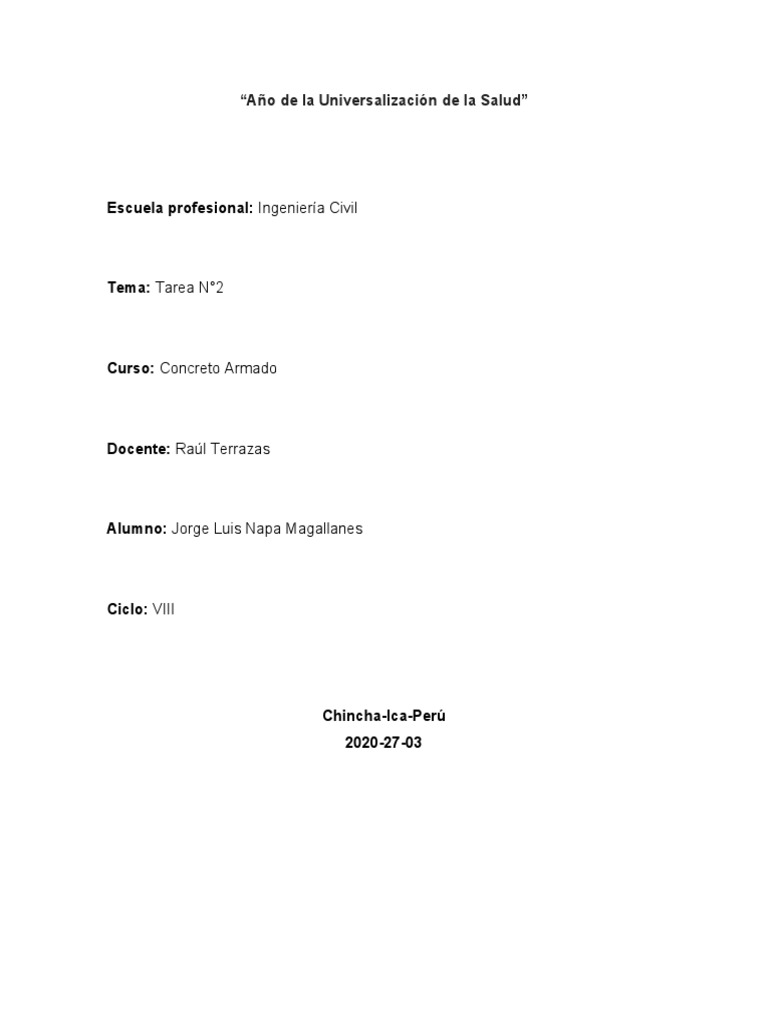 Tipos De Fallas En Concreto Armado Jorge Napa Pdf Falla Geología