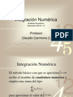 Integracion Numerica