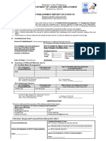 ER COVID19 Monitoring Form