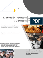 Motivación Intrínseca y Extrínseca