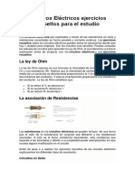 Circuitos Eléctricos Ejercicios Resueltos para El Estudio