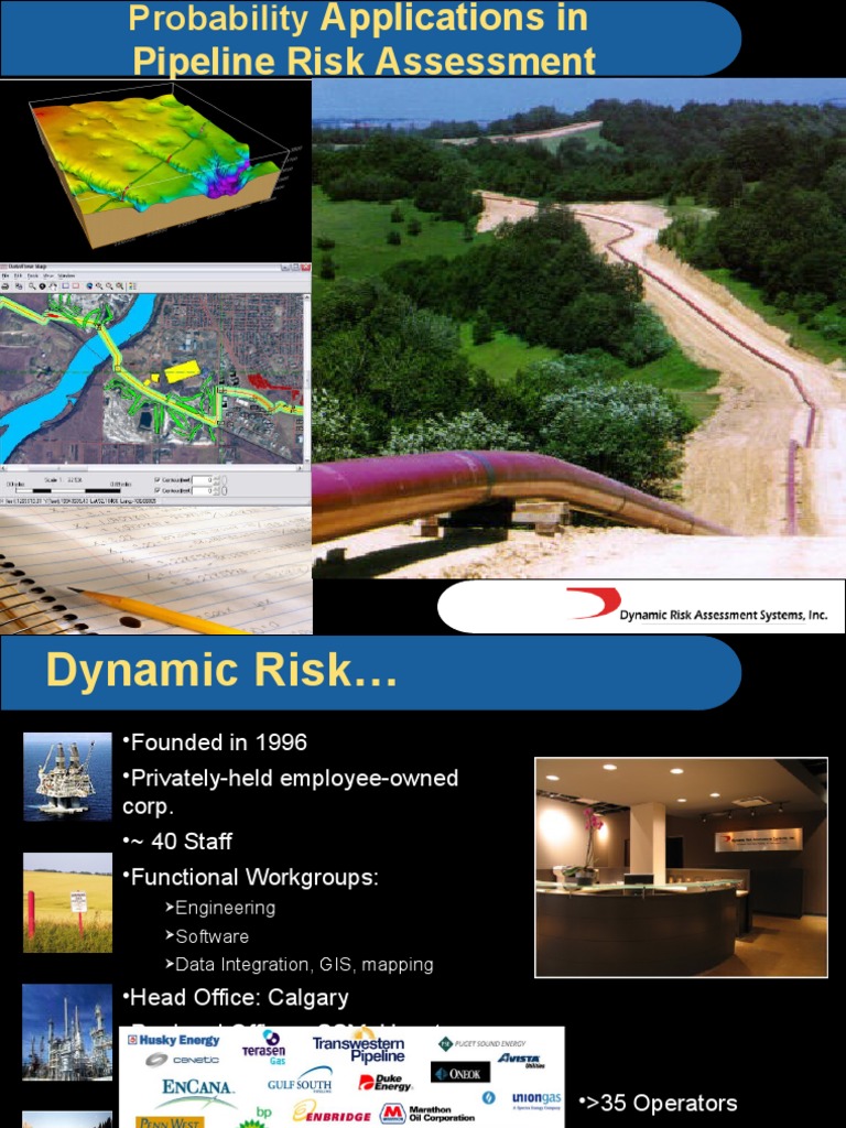 Pipeline Risk Assessment Overview | PDF | Probability | Risk