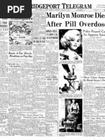 Download Marilyn Monroe Death- Newspaper article Aug 6 1962 by Bella SN45362216 doc pdf