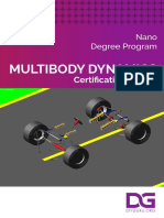 DIYguru Multi Body Dynamics Course Brochure