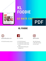KL Foodie Rate Card Q2