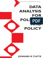 Data Analysis for Politics and Policy by Edward Tufte