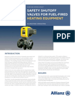 Safety Shutoff Valves For Fuel Fired Heating Equipment