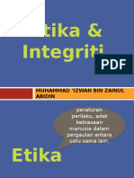Etika & Integriti