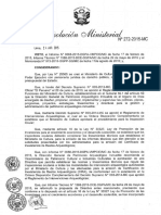 R.M N°272-2015-MC Lineamientos para la Inspeccion Ocular de Bienes arqueologicos Prehispanicos.pdf
