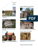 Medieval and Byzantine Era Architecture
