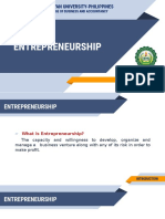 ENTREPRENEURSHIP