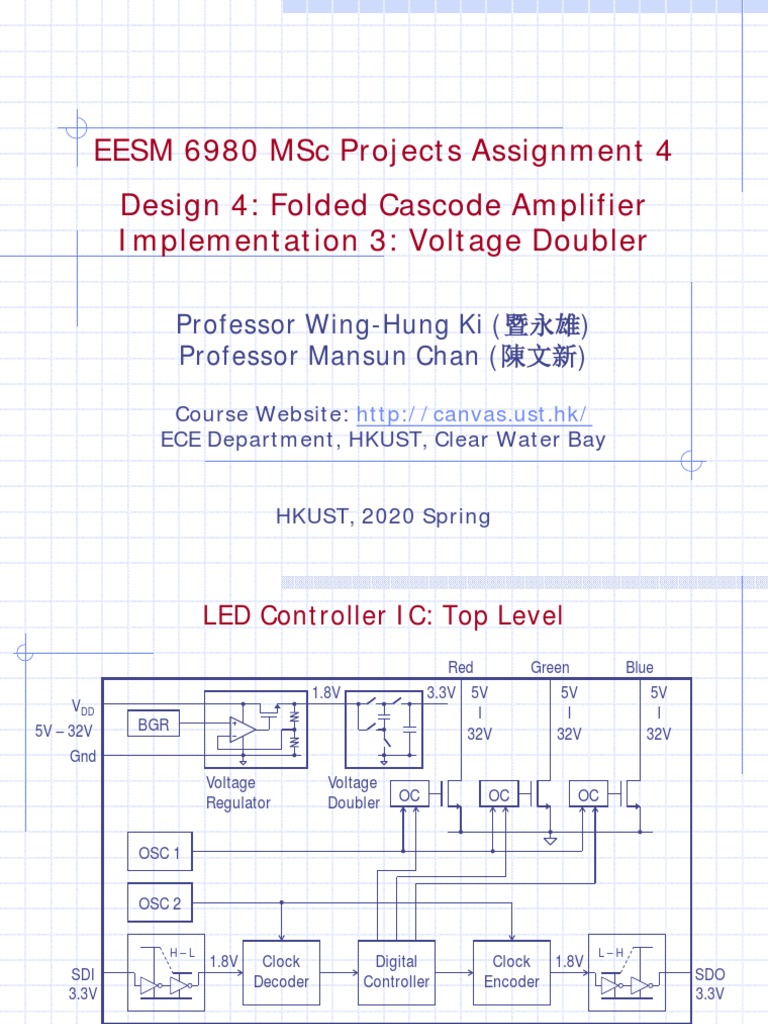 Folded Cascode Amplifier Design Guide | PDF | Amplifier | Analog Circuits