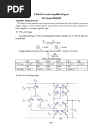 Folded Cascode Amplifier Report