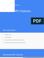 Setup MPJ Express
