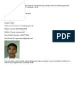 Student Registration PDF