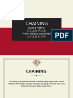 Metode Chaining (Modifikasi Perilaku)