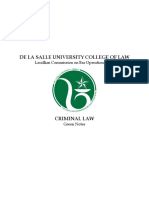 6 - Criminal Law Green Notes 2018 PDF