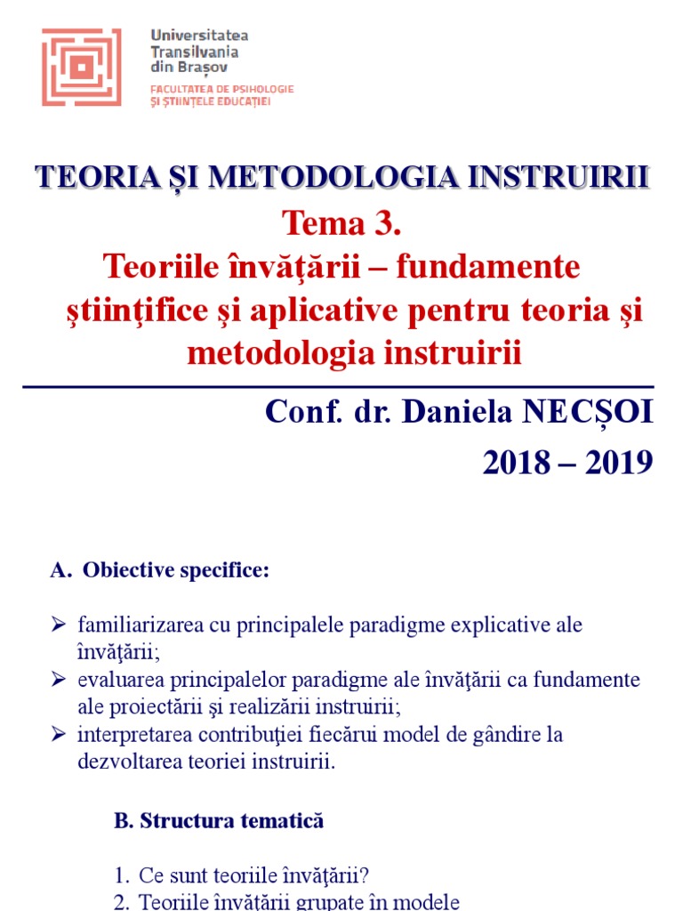Tema 3 PPT PDF | PDF