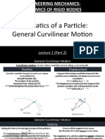 ME 266 Lecture 1.2 - Kinematics of a Particle_ General Curvilinear Motion