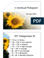 General - Panduan Membuat Psikogram IST Dan PAPI