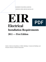 2017 01 05 Electrical Installation Requirements