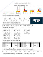 Formarea numerelor naturale de la 0 la 31