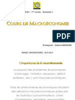 Cours Macroéconomie s2 Chapitre1