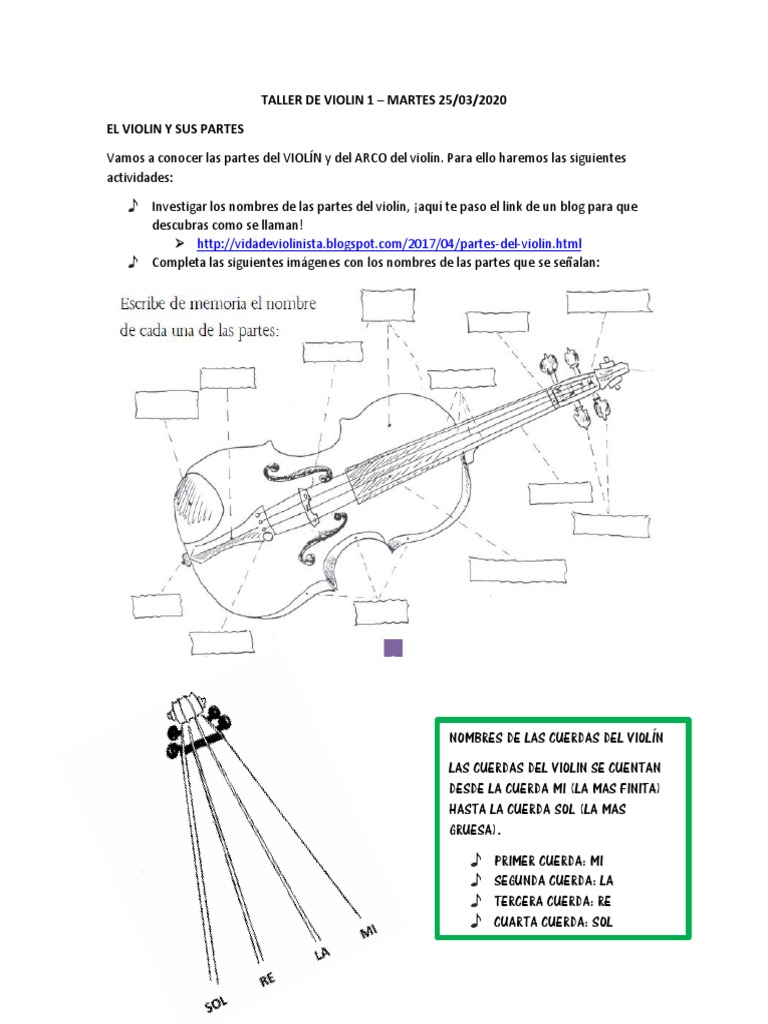 Taller de Violin PDF PDF | Violín | Viola