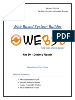 Web Based System Builder: For Dr:-Omima Nomir