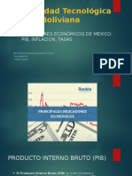 Indicadores Econòmicos de Mexico
