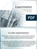 Experimentul