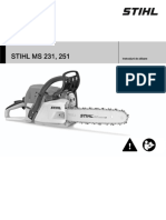 Stihl MS 231 - 251