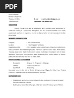 CV-PROPOSAL&DETAIL ENGR (2.5 Years)