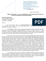 Letter-3 To Chairman From PFRDA PDF