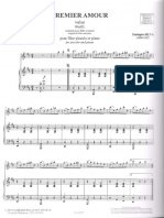 Silva Pattapio Premier Amour-Piano Score
