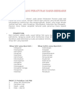 MATERI TENTANG PERATURAN BARIS