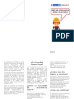 Folleto Coronavirus