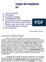 T01 Inmunología Del Trasplante InClin1819 PDF