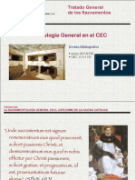 SG Tema 1 - La Sacramentología en en El CEC PDF