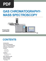 GAS CHROMATOGRAPHY - Mass Spectros