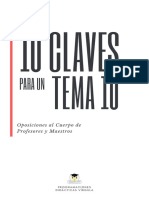 Guía PDF 10 Claves para Un Tema 10 - Compressed