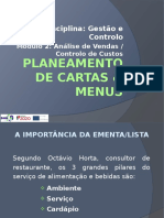 GC - 3. Planeamento de Cartas e Menus