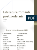 Postmodernism Romanesc 
