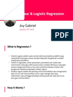 Linear & Logistic Regression