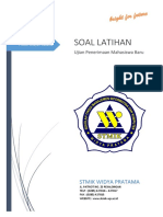 Soal Latihan Ujian PMB 1415 PDF