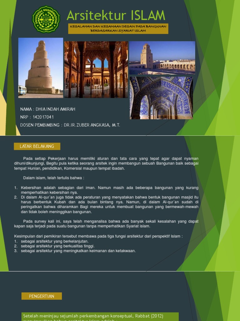 Arsitektur Islam Pdf